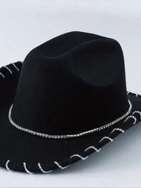 Women’s Black Cowboy Hat